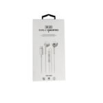 W20 Type C Hand Free Headset White